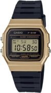 Relógio Masculino Casio Digital Vintage F-91WM-9ADF – Dourado