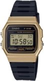 Relógio Masculino Casio Digital Vintage F-91WM-9ADF – Dourado